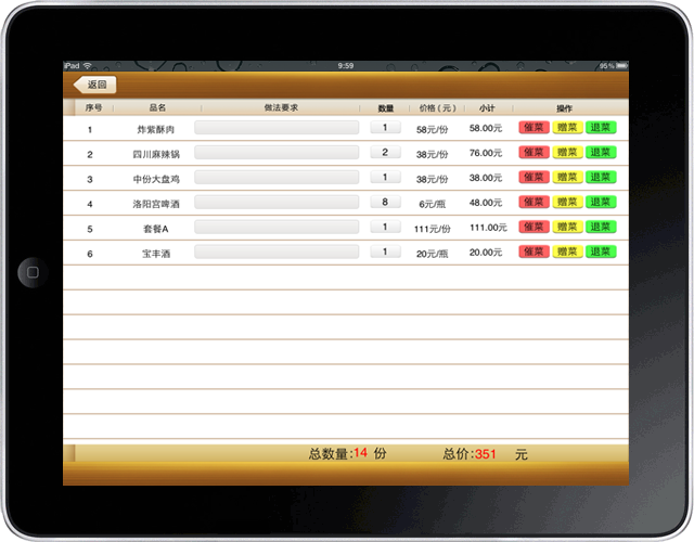 iPad電子菜譜革命 美萍IPAD餐飲電子菜譜引領(lǐng)無(wú)線點(diǎn)菜新時(shí)代
